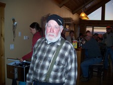 Ray, owner of the Northstar stopping by the lodge to say hi.