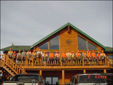 The guys from Sheboygan Auto and a daily limit of roosters. Those boys can shoot.