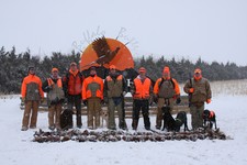 2010-2011 Family fun hunt. L to R: Dillon, Andy, Ryan, Andy, Mike, Benton, Nick, John.