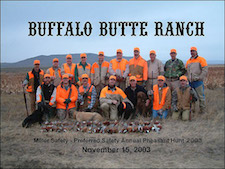 Miller Safety - Preferred Safety Annual Pheasant Hunt 2003